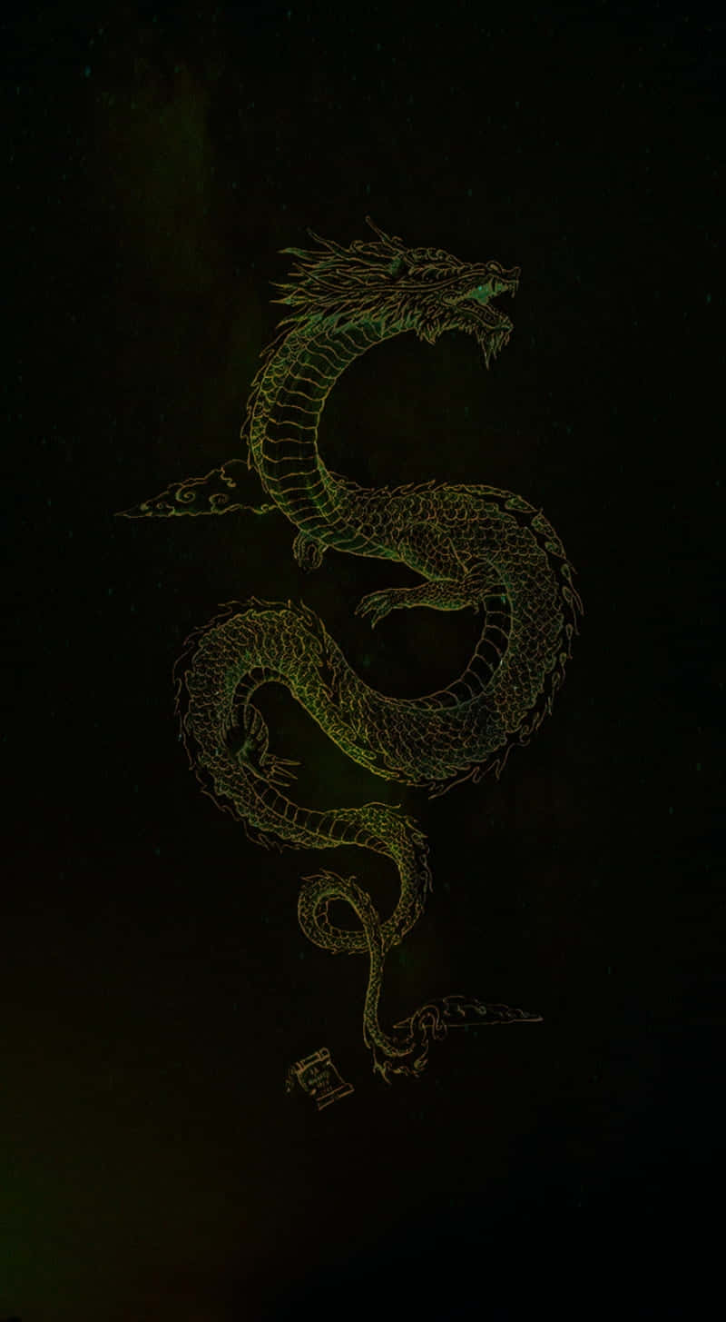 Mystical_ Green_ Dragon_ Artwork Wallpaper