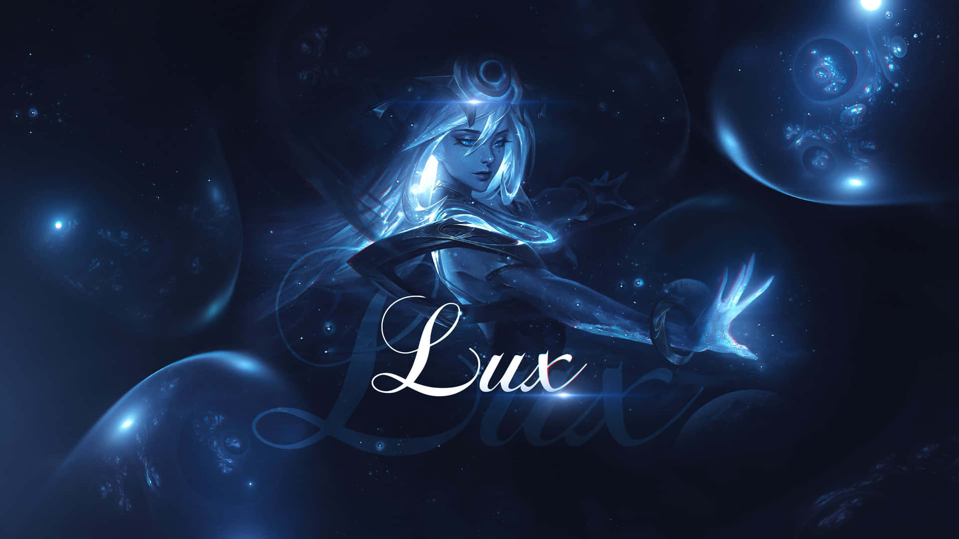 Mystical Lux Leagueof Legends Artwork Wallpaper