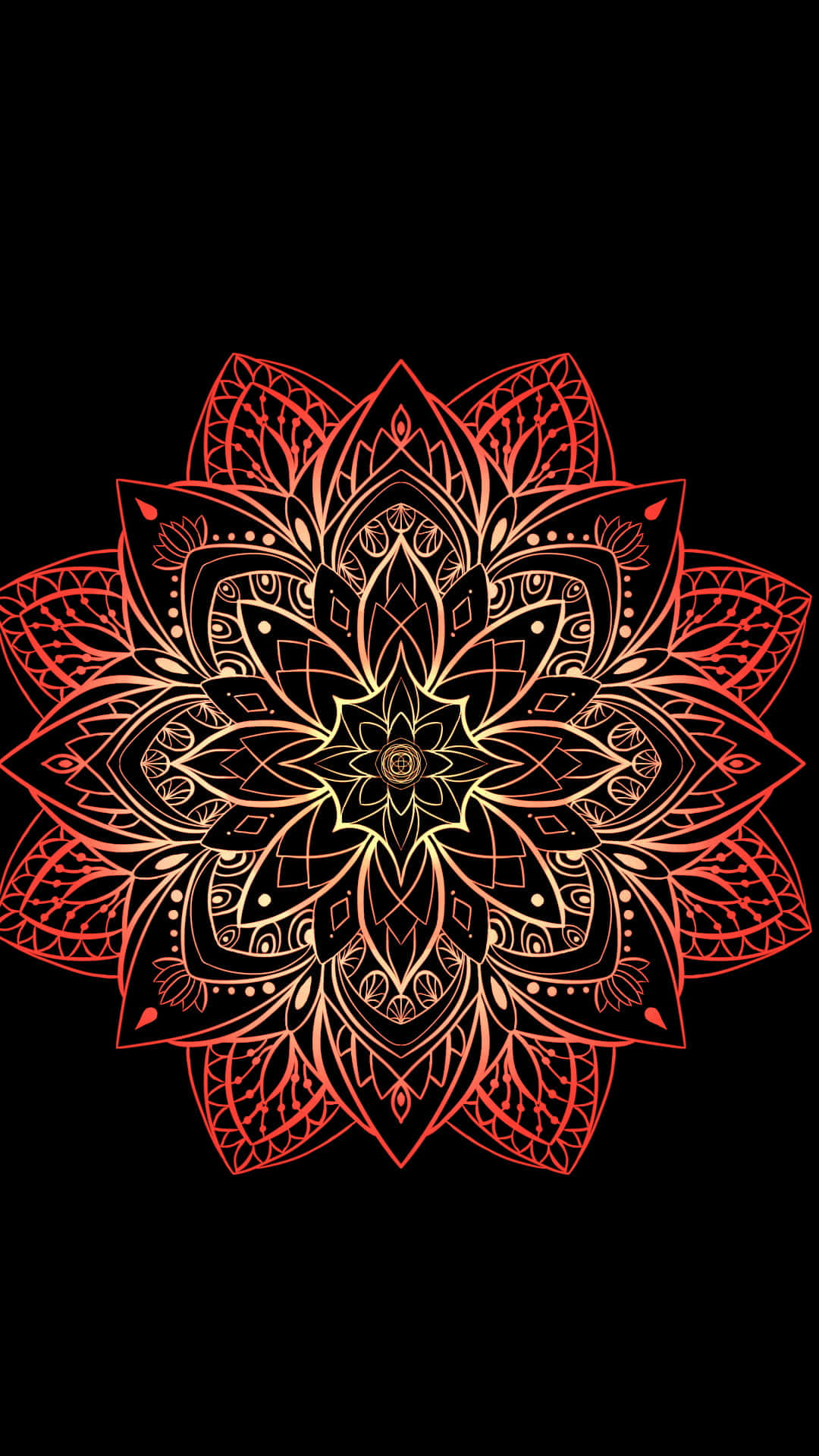 Mystical Mandala Background