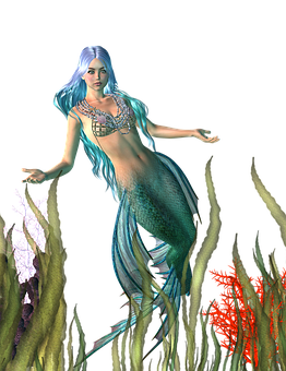 Mystical Mermaidin Underwater Realm.jpg PNG