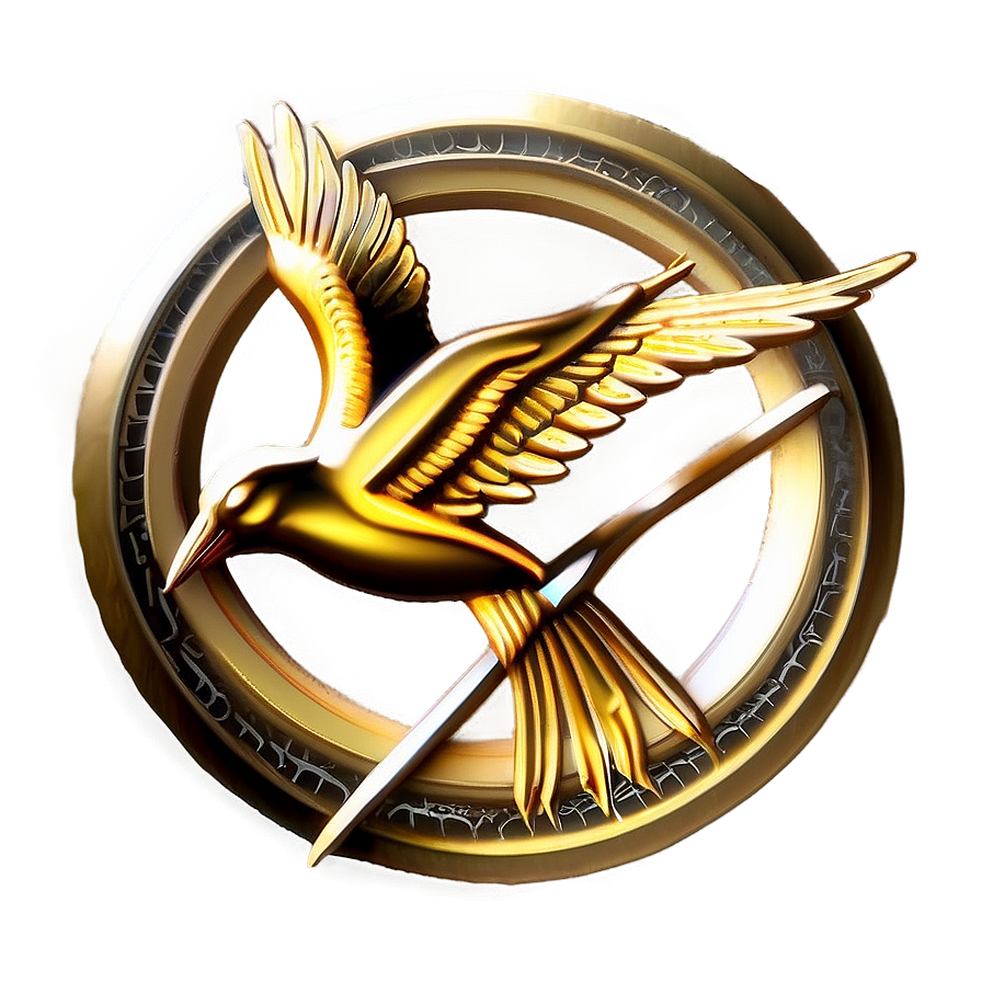 Mystical Mockingjay Emblem Png 06242024 PNG