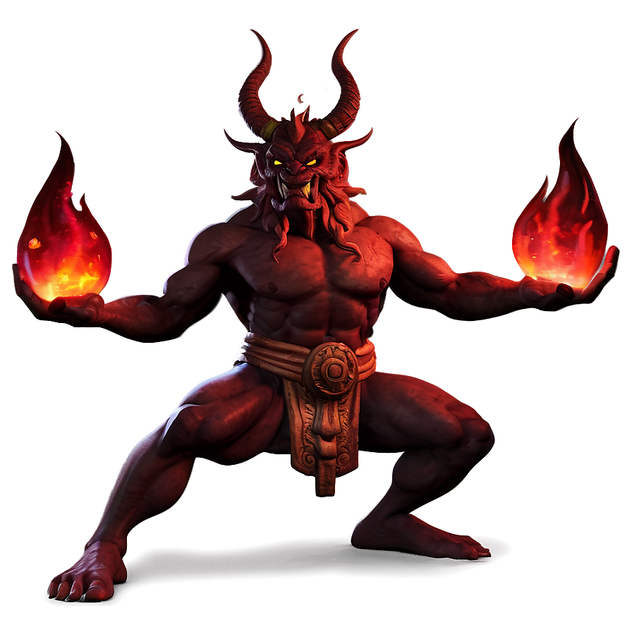 Mystical Oni Summoning Png 06122024 PNG