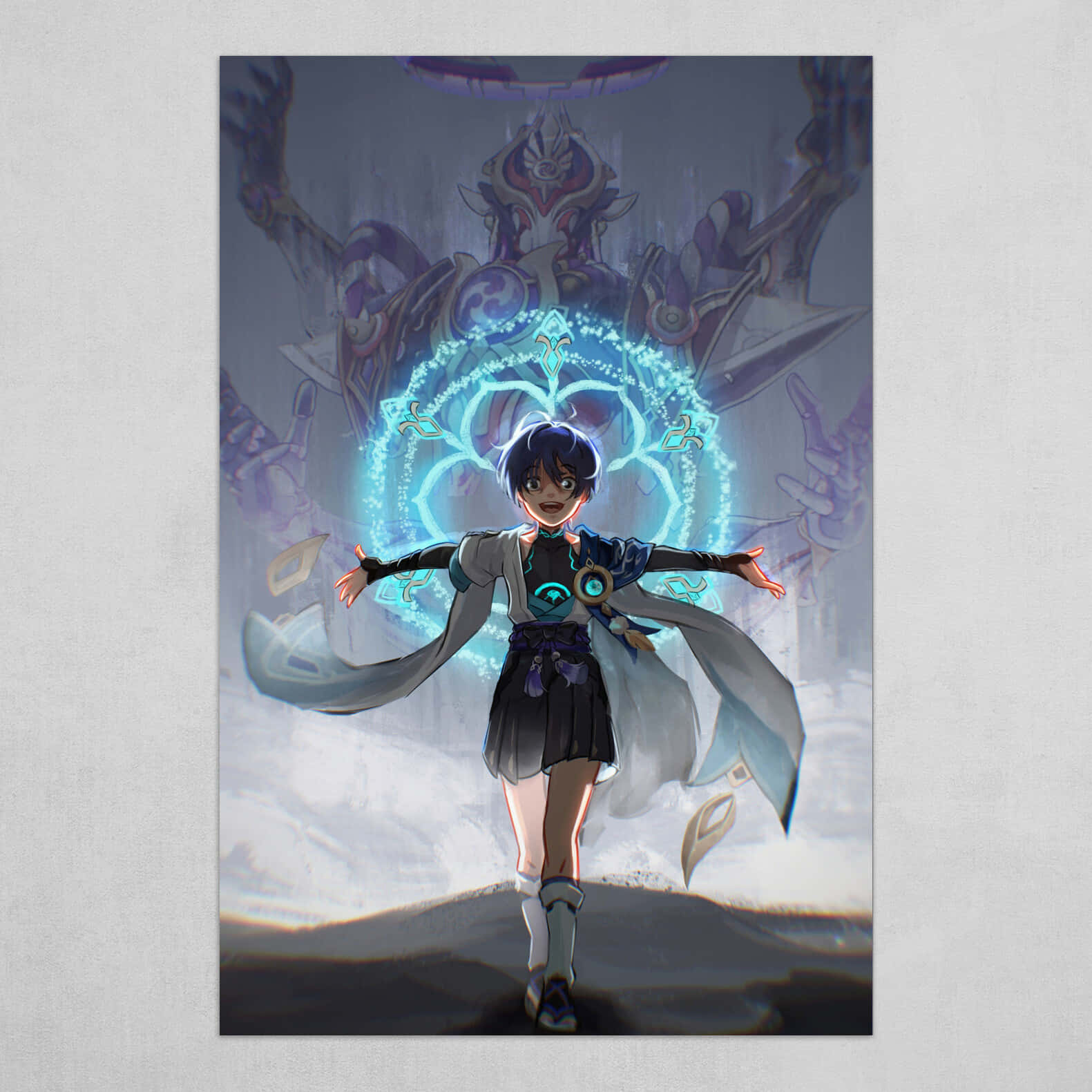 Mystical Portal Summoner Anime Art Wallpaper