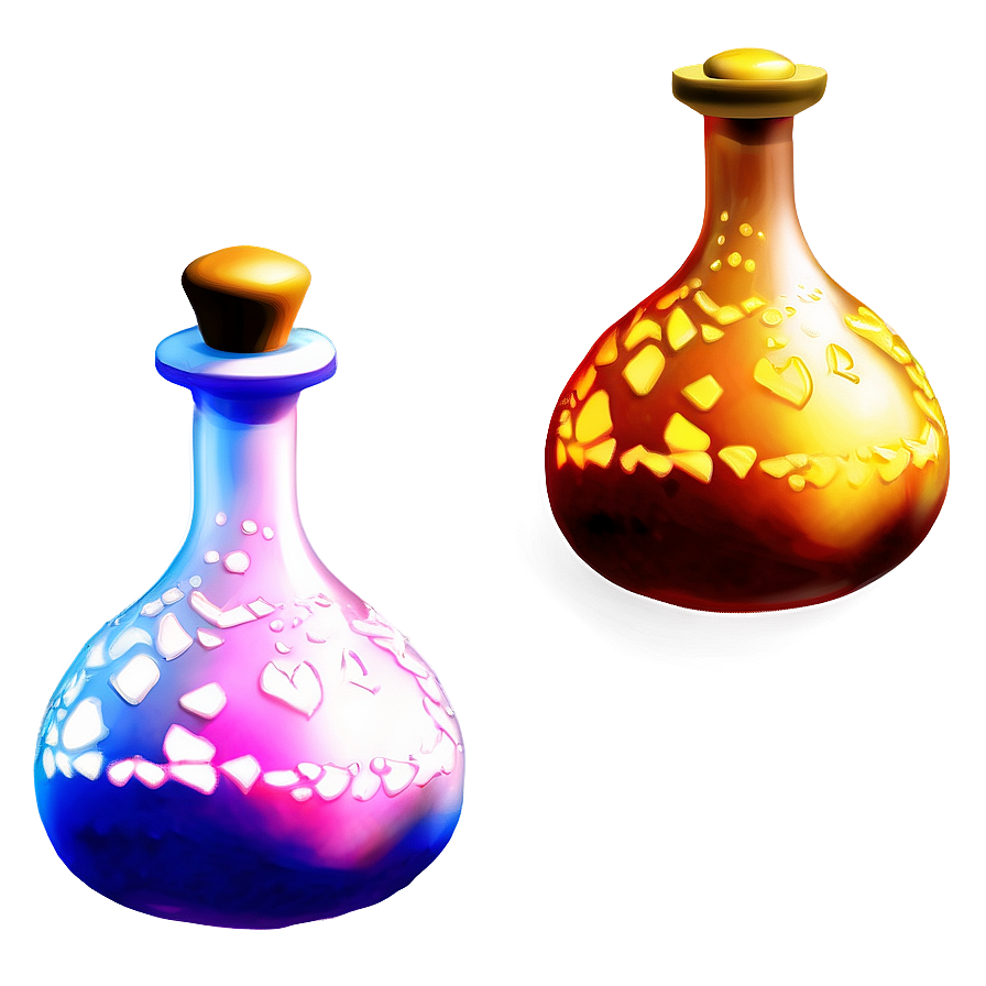 Mystical Potion Bottle Png Yms22 PNG