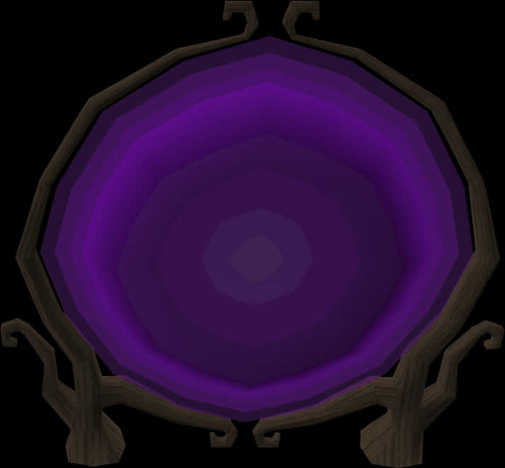 Mystical Purple Portal PNG