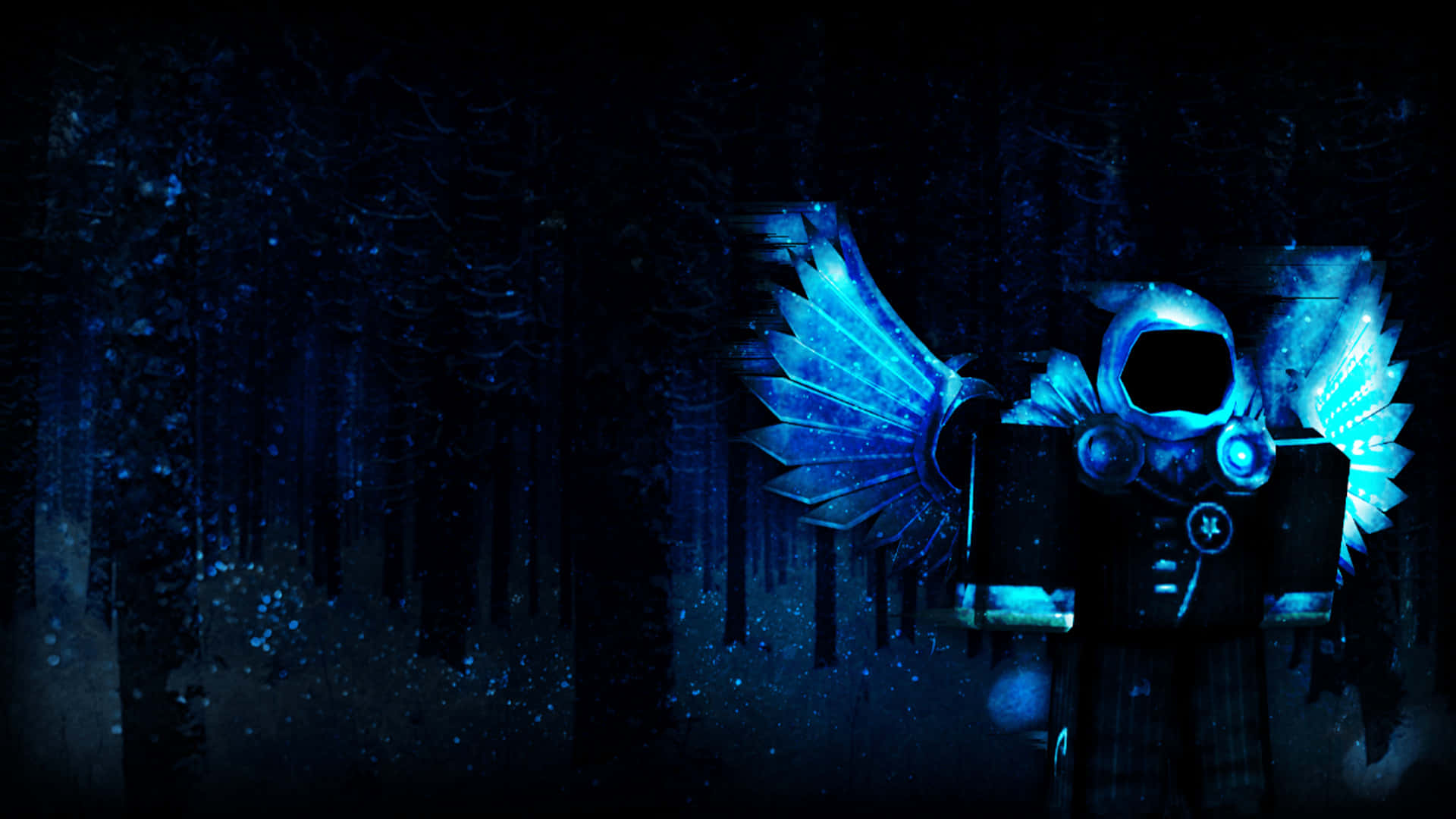 Mystical_ Roblox_ Avatar_in_ Forest_ Night Wallpaper