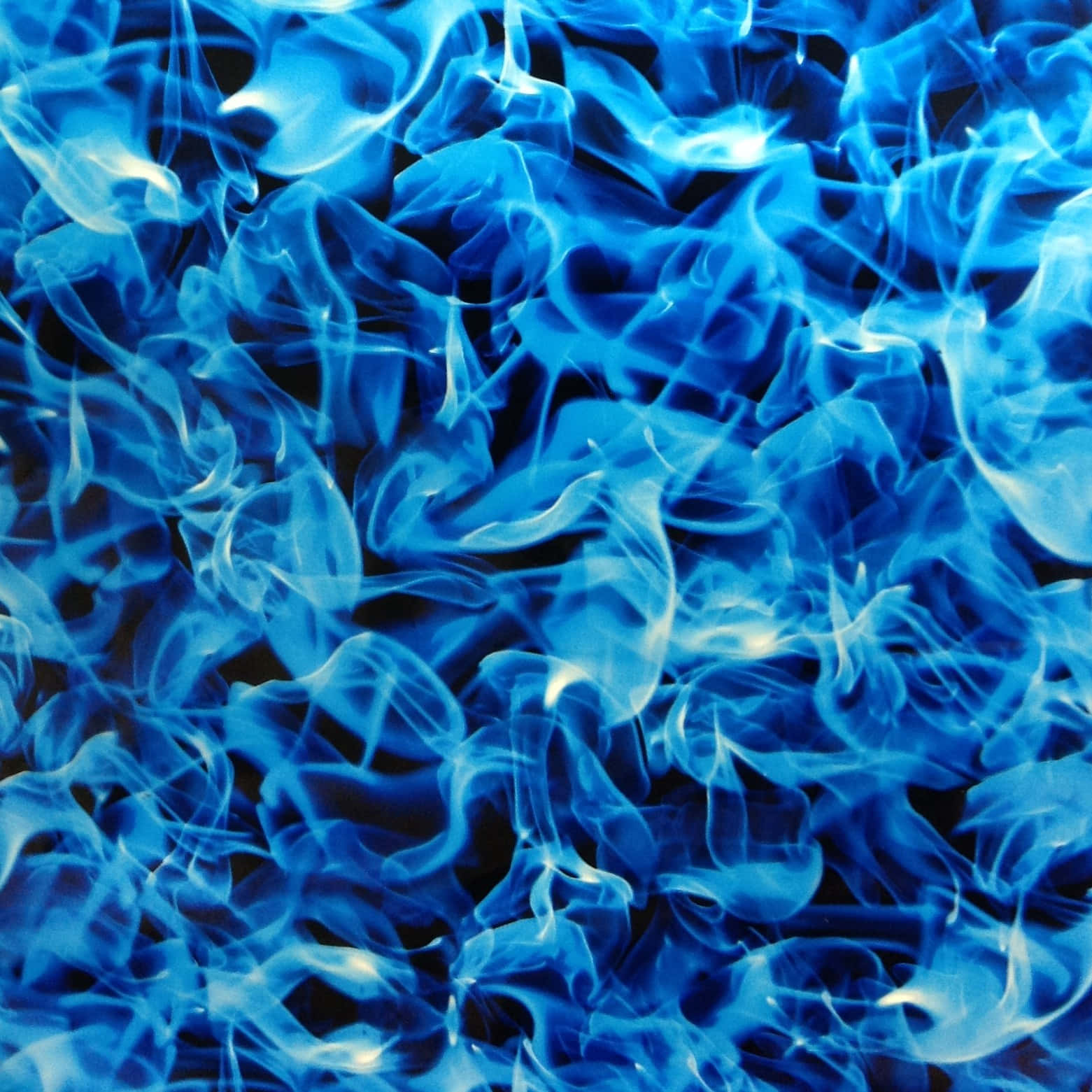 Mystical Smoke In Shades Of Blue Wallpaper