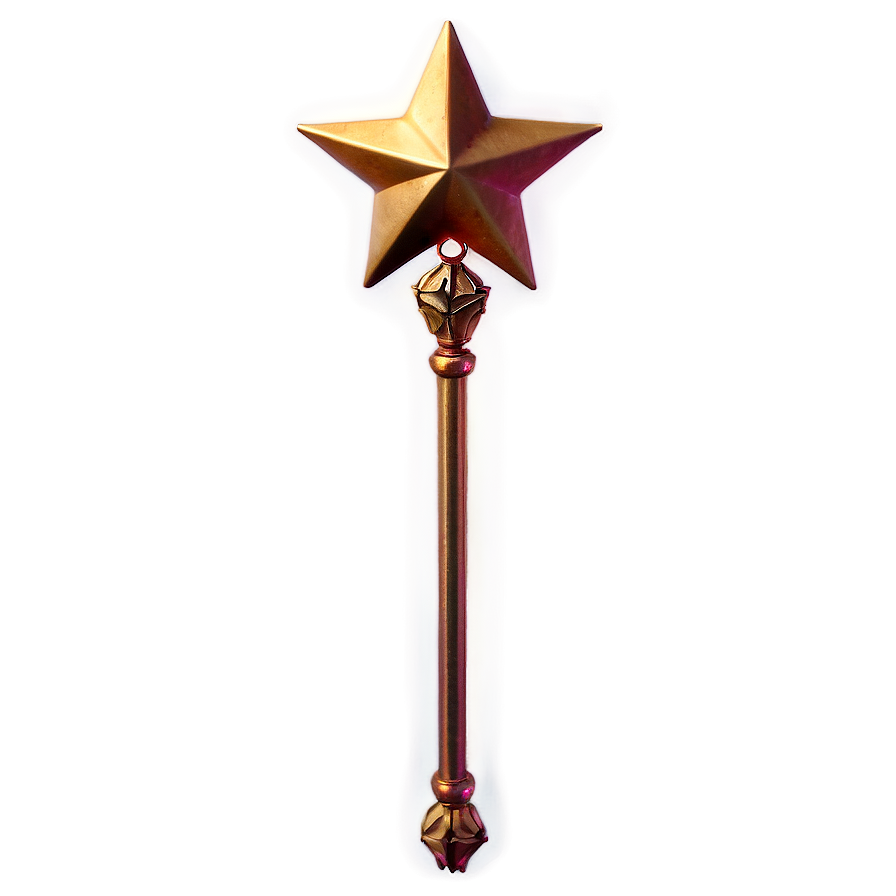 Mystical Star Wand Png 06132024 PNG