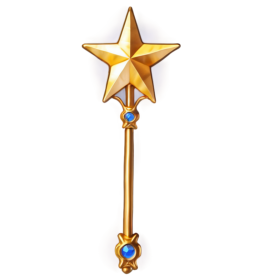 Mystical Star Wand Png Hka PNG