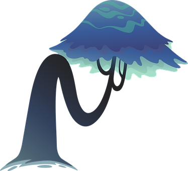 Mystical_ Tree_ Jellyfish_ Hybrid PNG