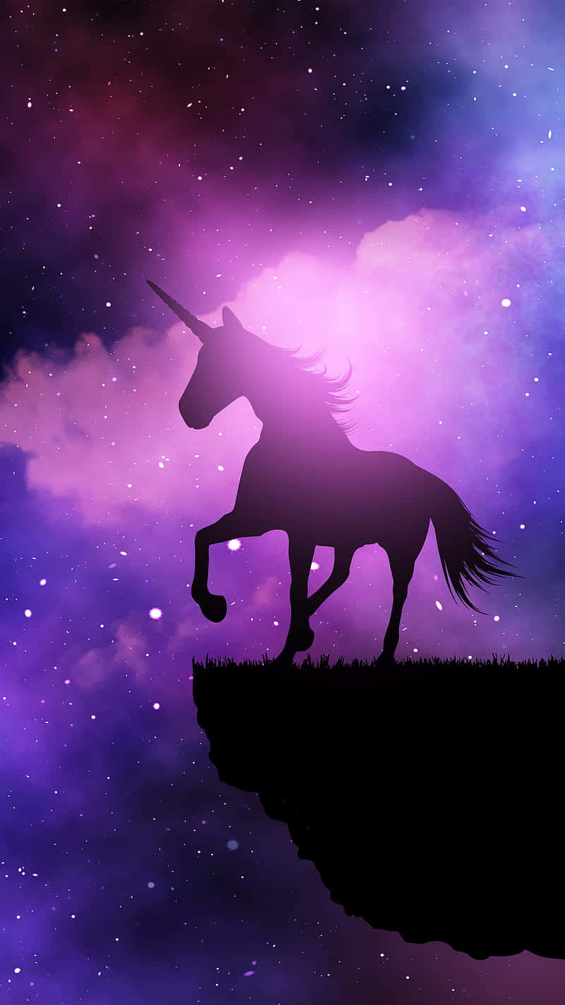 Mystical_ Unicorn_ Silhouette Wallpaper