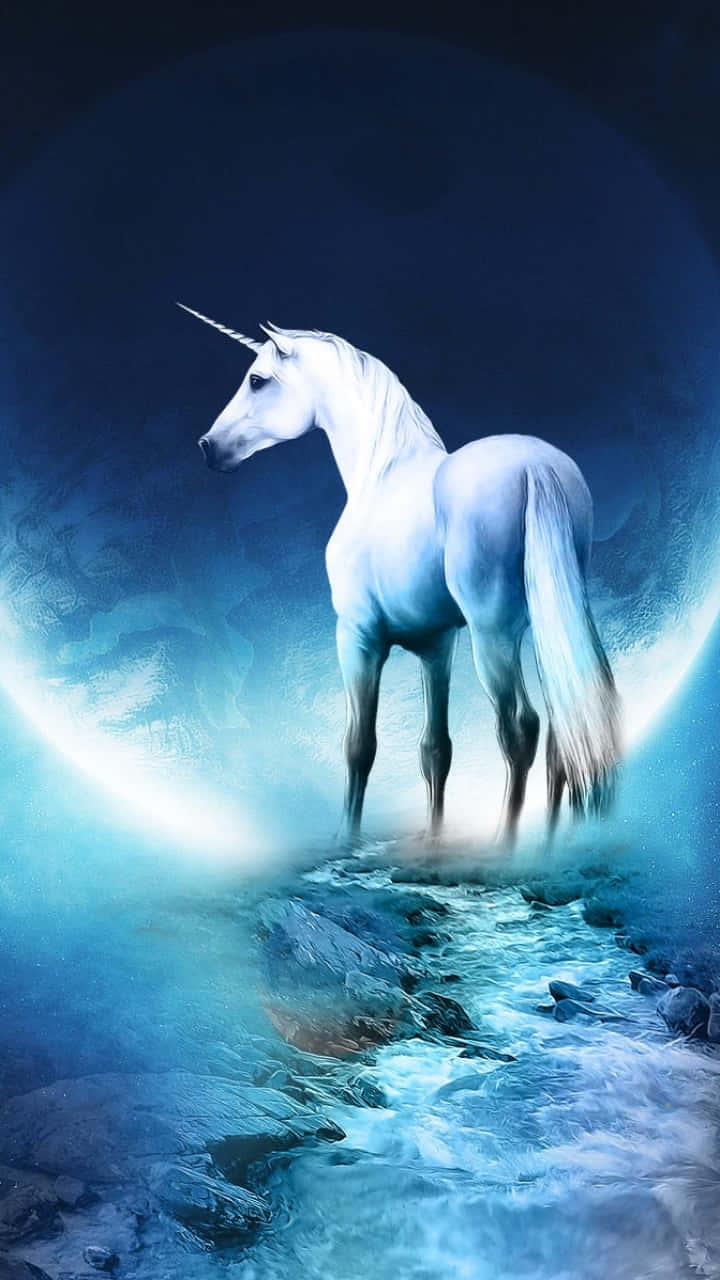 Mystical_ Unicorn_ Stream Wallpaper