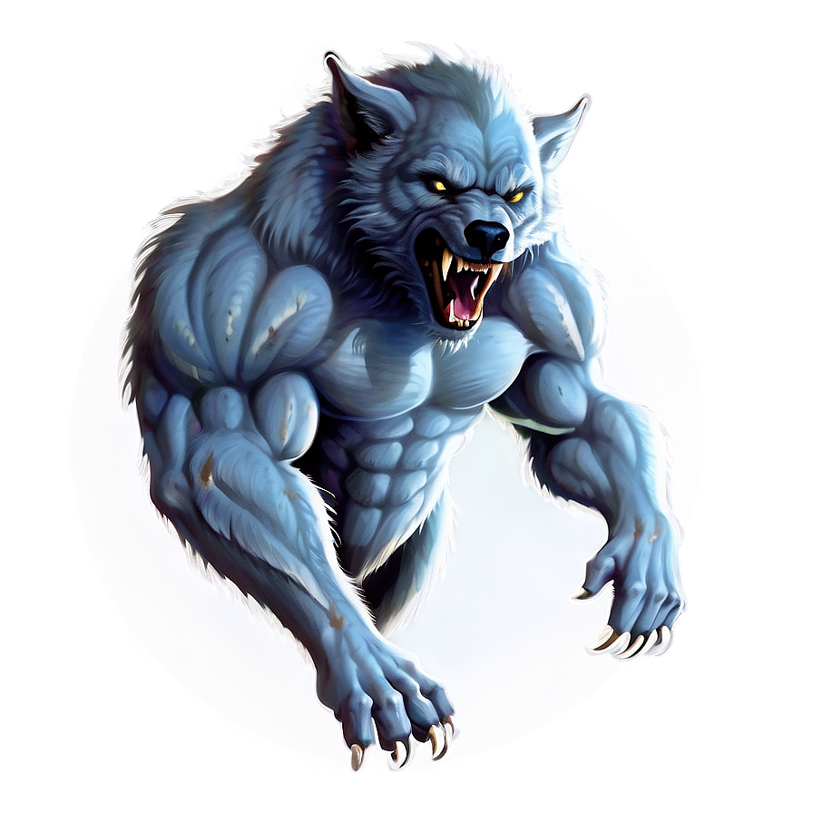 Mystical Werewolf Png Wrt PNG