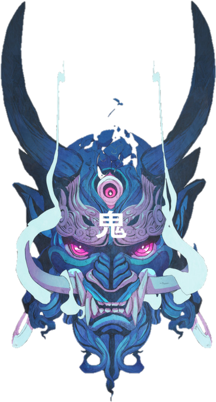 Mystical_ Oni_ Illustration.png PNG