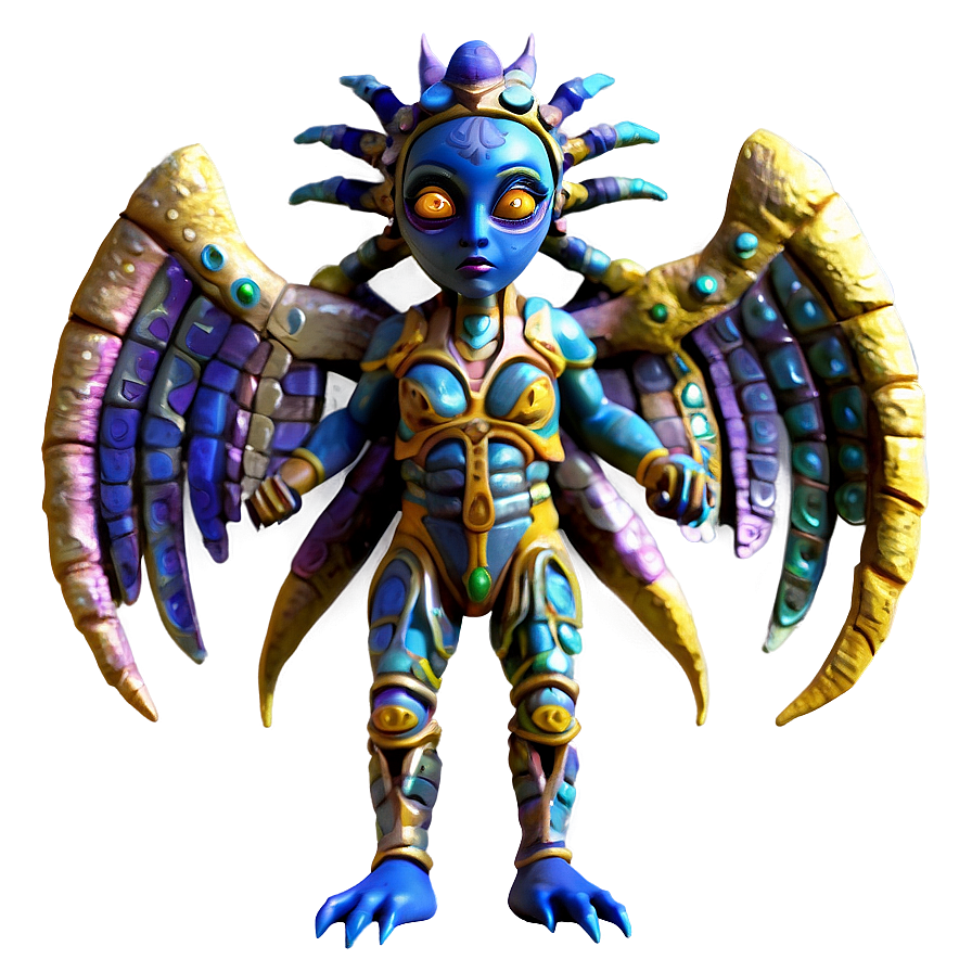 Mythical Alien Deity Png 05032024 PNG