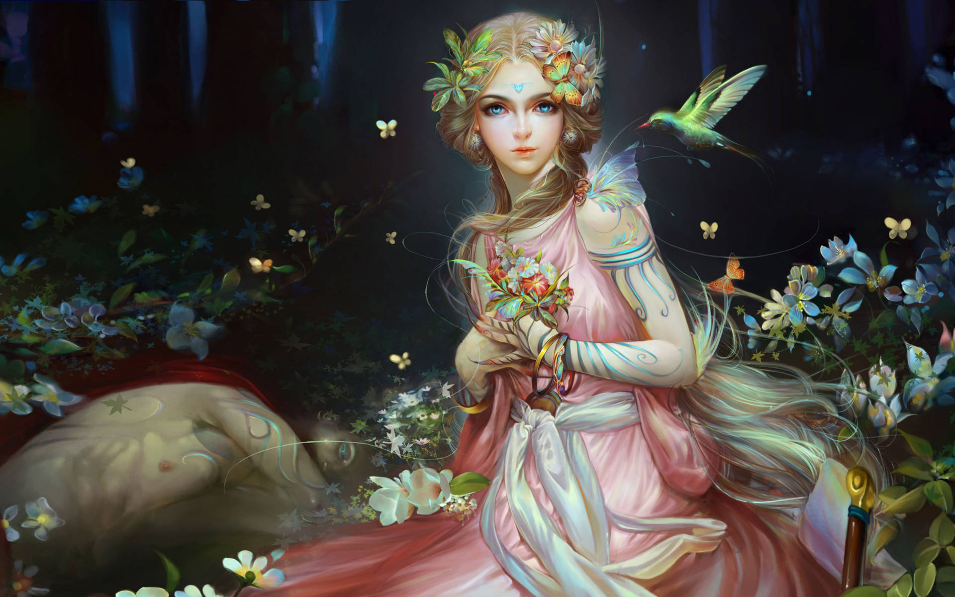 Mythical Creature Fairy Wallpaper