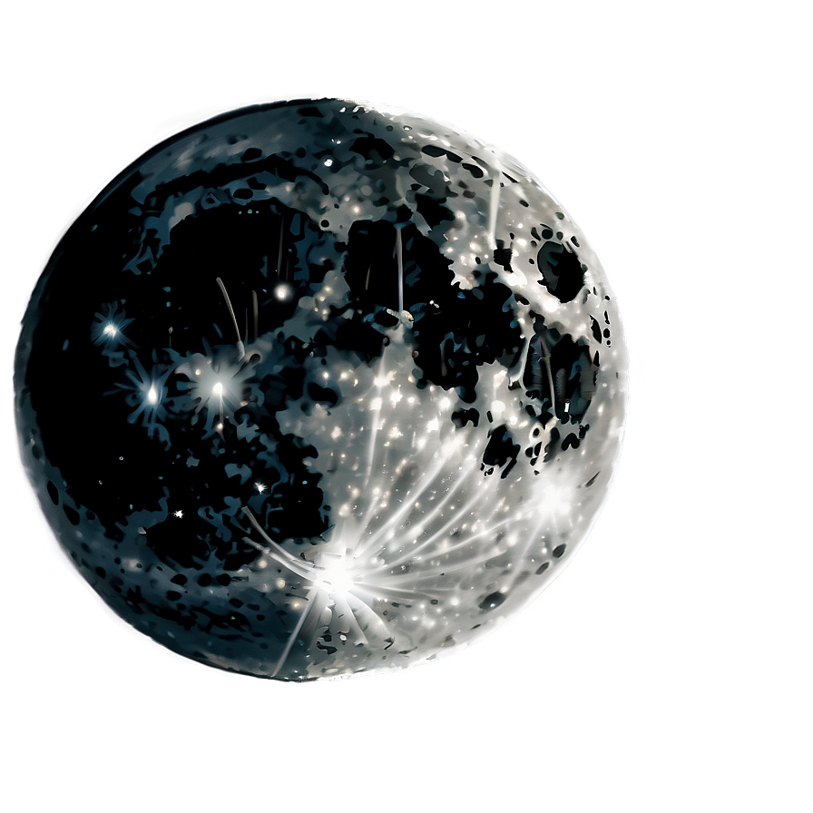 Mythical Dark Moon Png 06252024 PNG