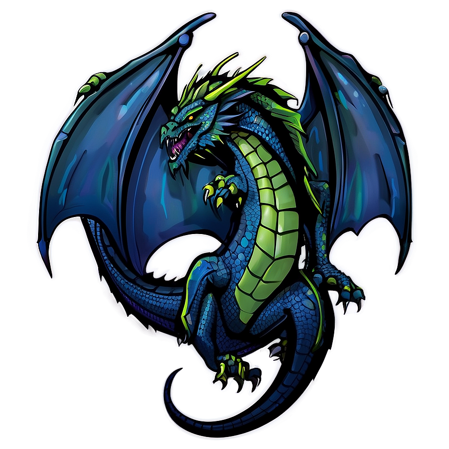 Mythical Dragon Illustration Png Cjj PNG