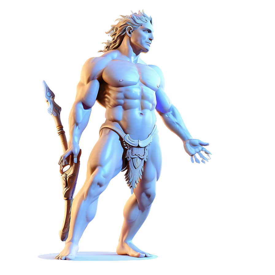 Mythical Figure Sketch Png Veo PNG