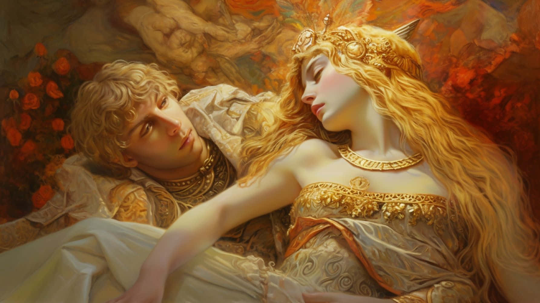 Mythical Golden Slumber.jpg Wallpaper