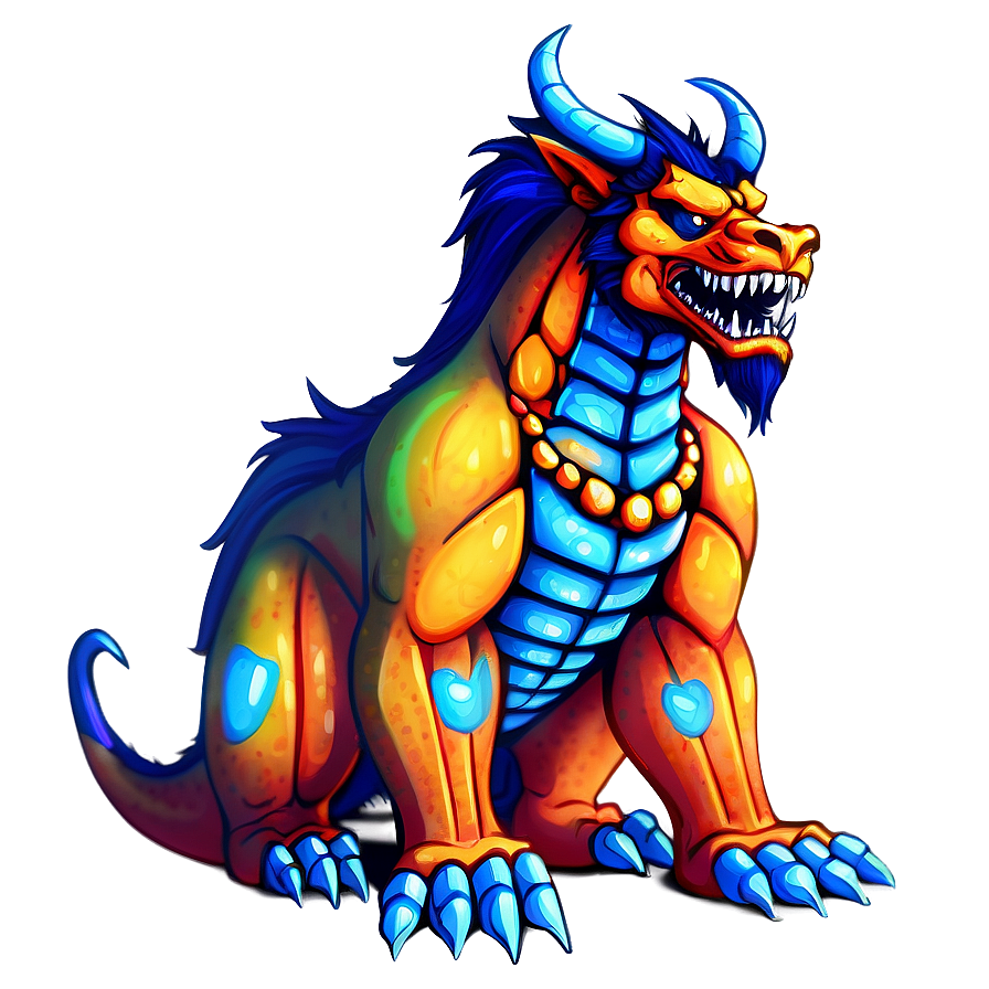 Mythical Oni Beast Png Vhs11 PNG