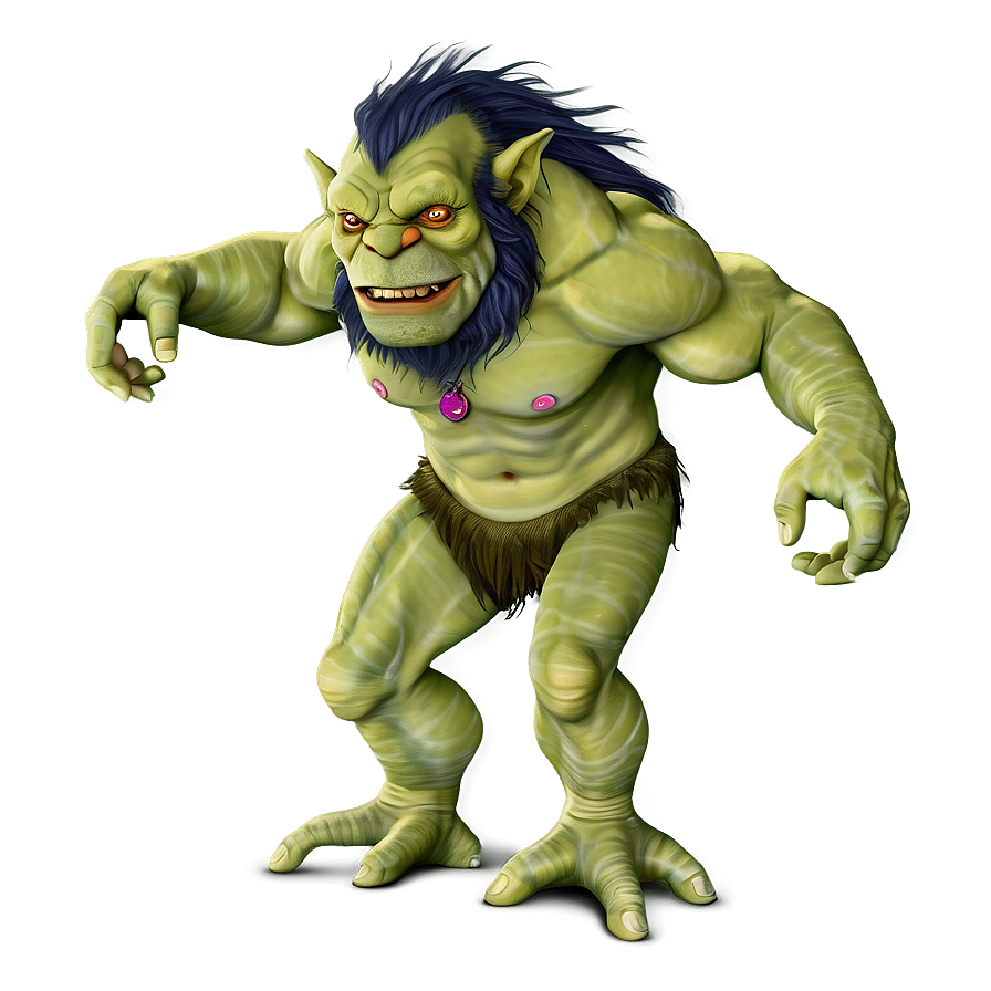 Mythical Sea Troll Png 05232024 PNG