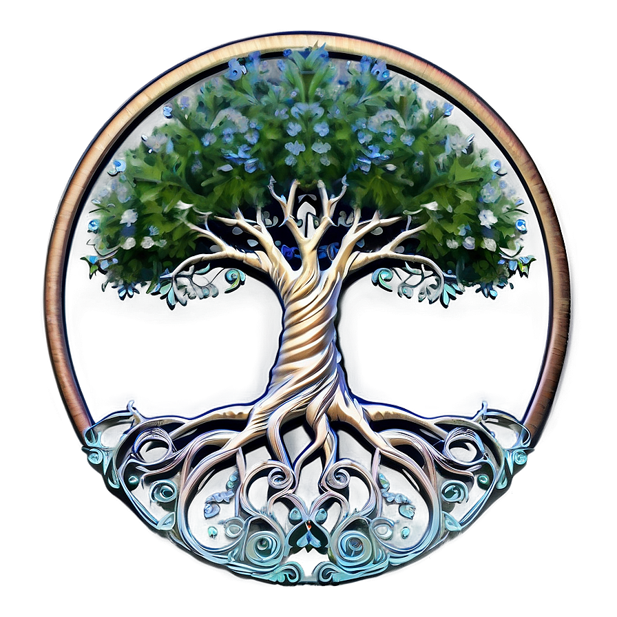 Mythical Tree Of Life In Mist Png 63 PNG