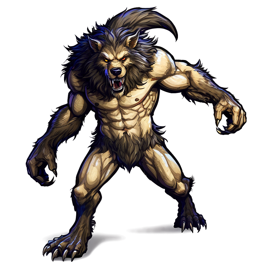 Download Mythical Werewolf Png Wem65 | Wallpapers.com