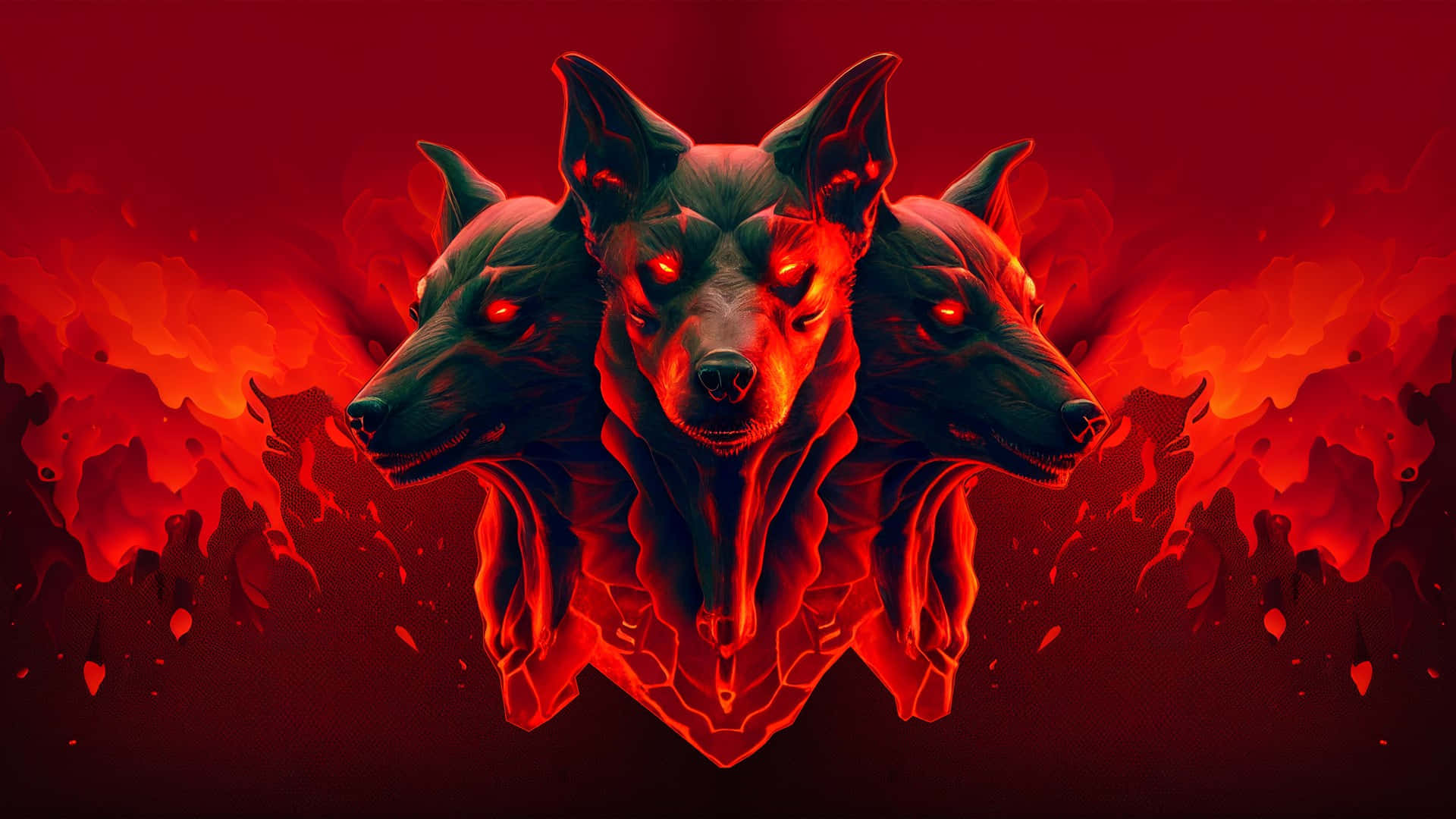 The Enchanting Mythical Wolf Wallpaper