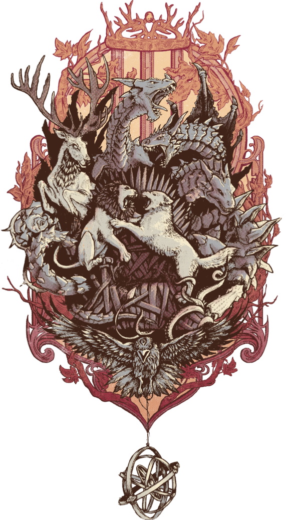 Mythical_ Bestiary_ Crest_ Artwork PNG
