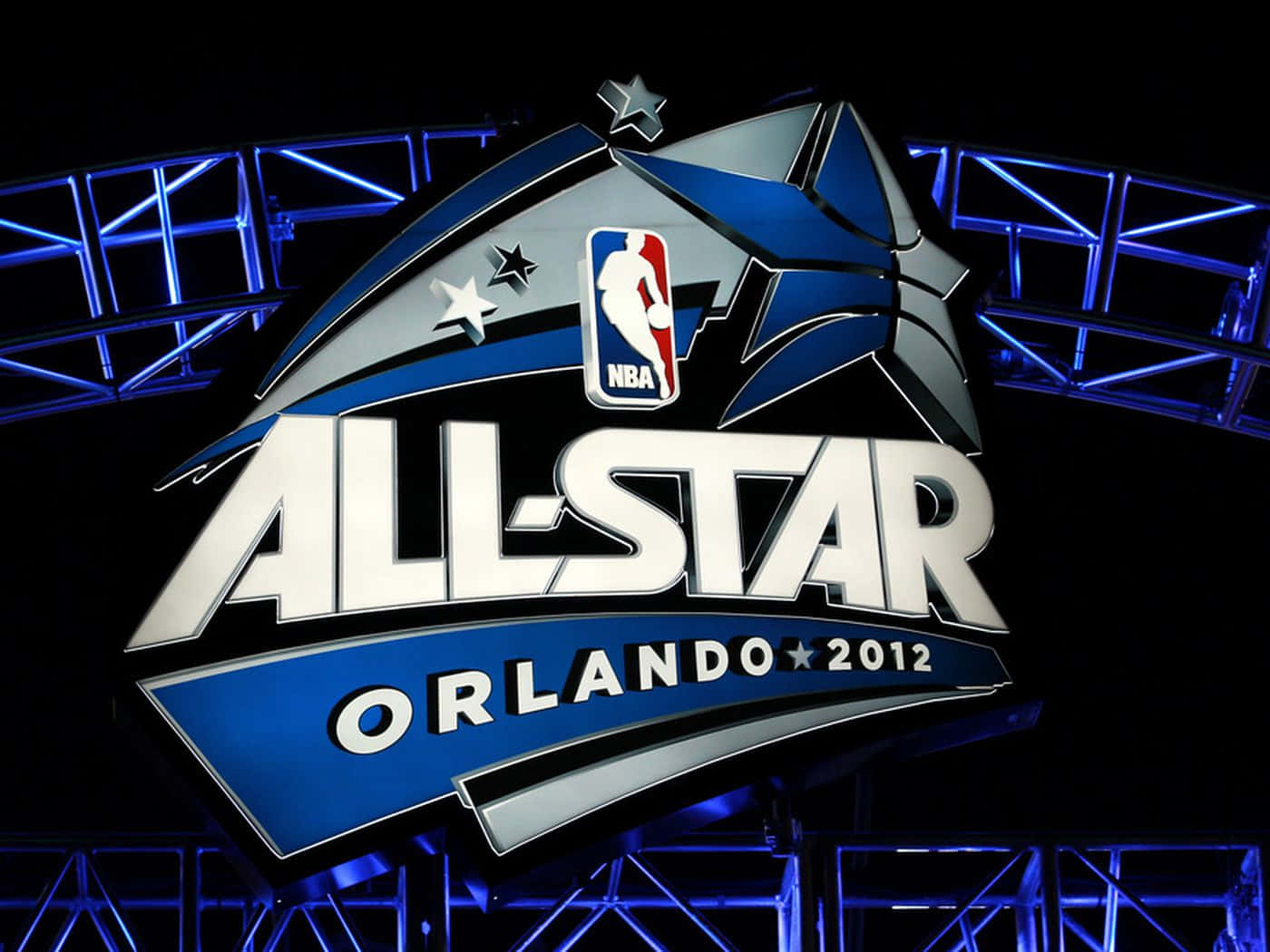 N B A All Star Orlando 2012 Logo Achtergrond