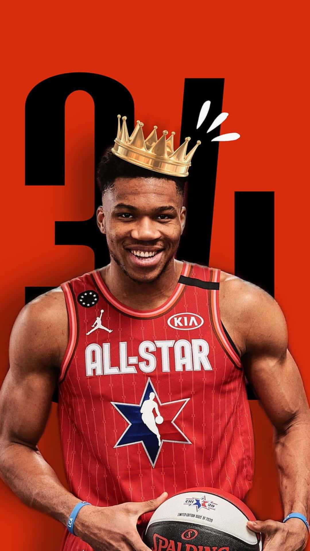 N B A All Star Player Crowned King Wallpaper