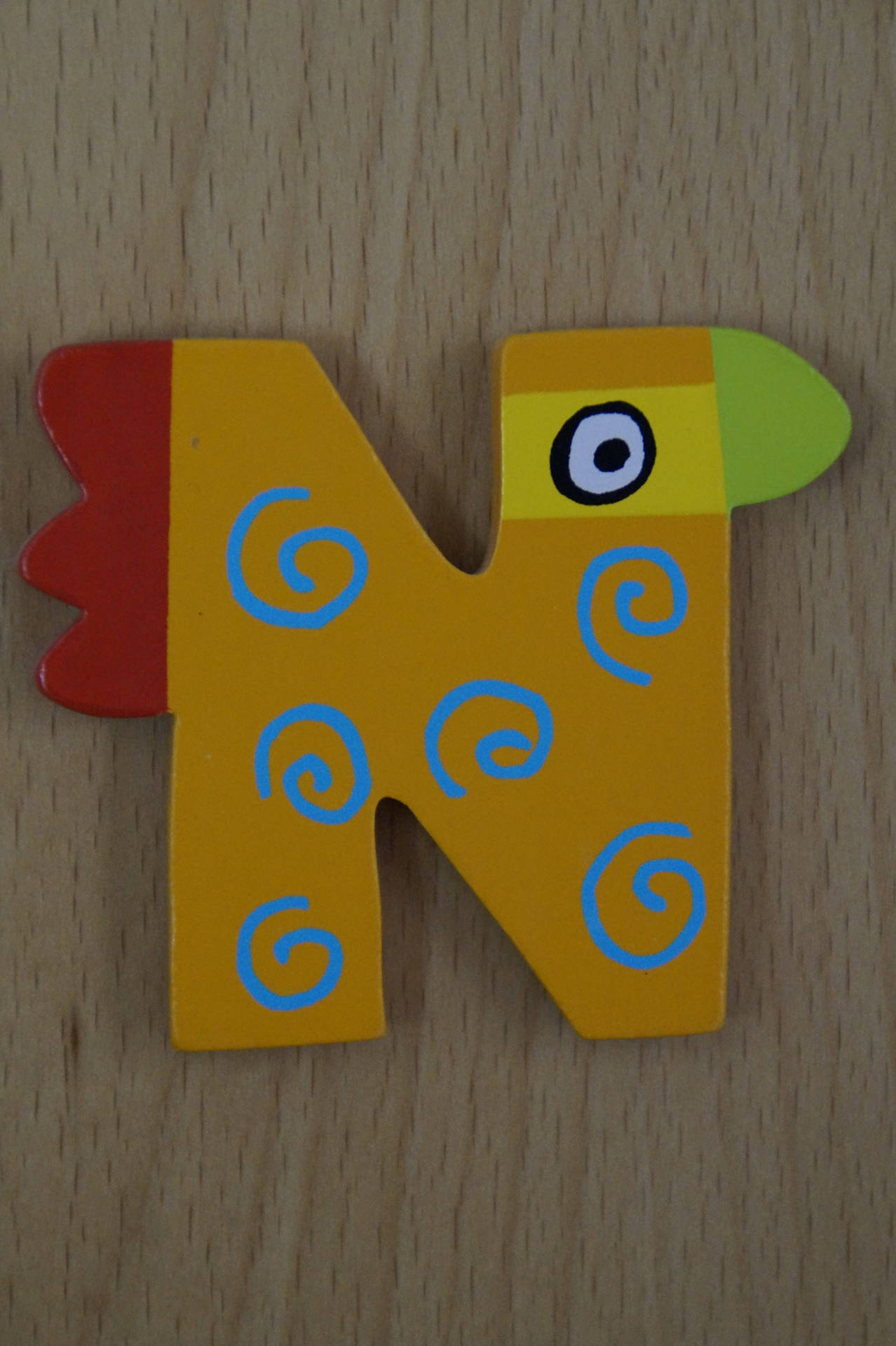 N Bird Toy Background