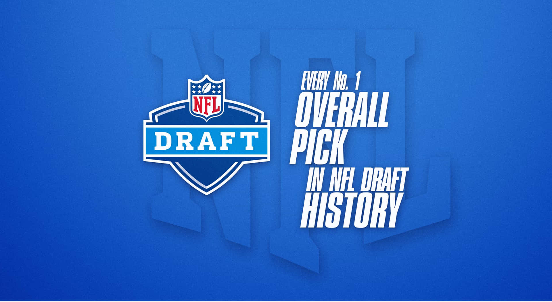 N F L Draft Nummer Eén Algemene Picks Achtergrond