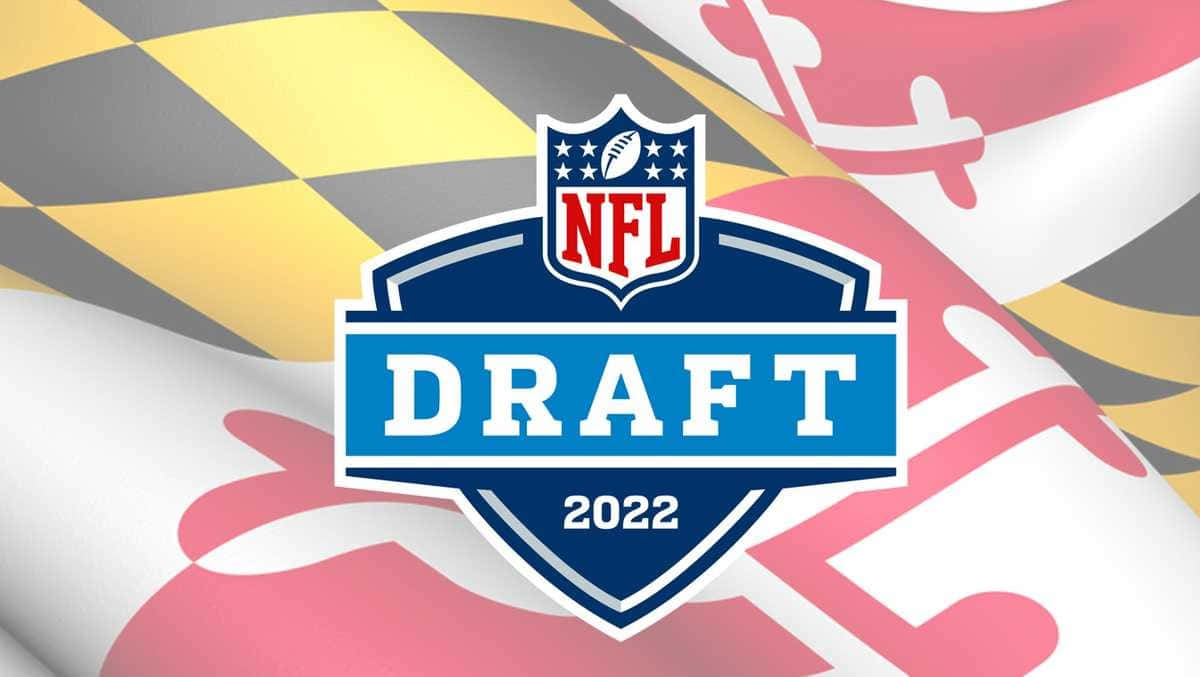 N F L Draft2022 Logo Grafiek Achtergrond