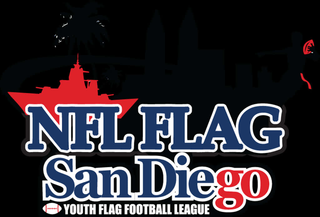 N F L Flag San Diego Youth Football League Logo PNG