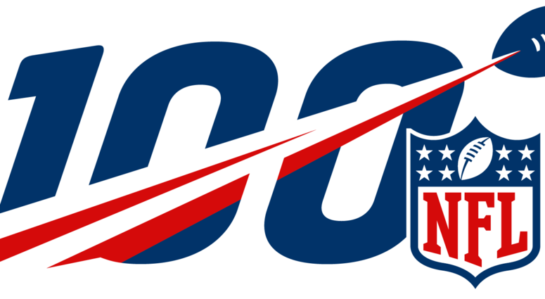 N F L100th Anniversary Logo PNG