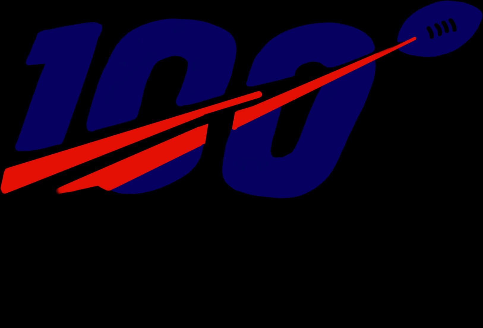 N F L100th Anniversary Logo PNG