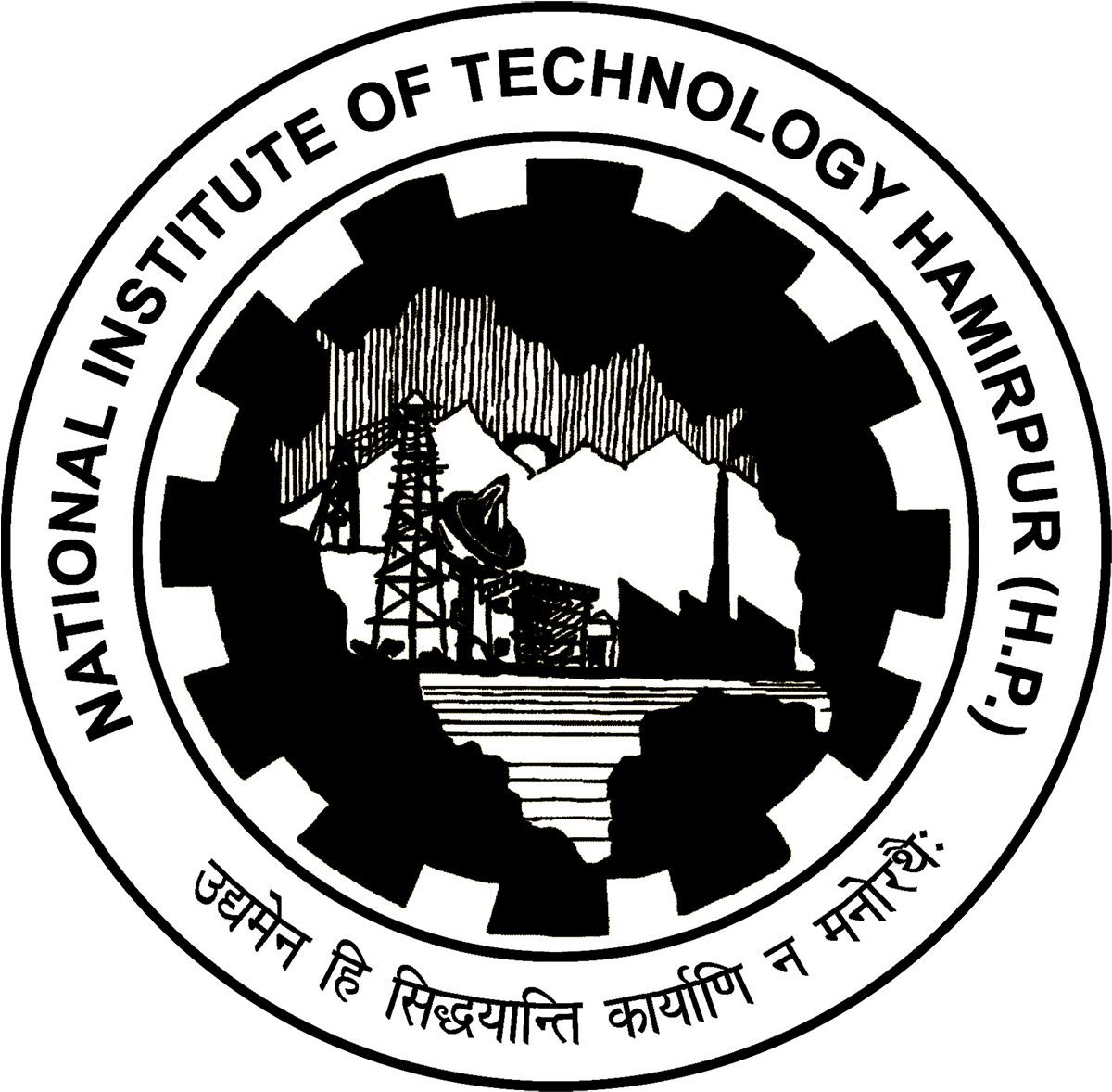 N I T Hamirpur Logo PNG
