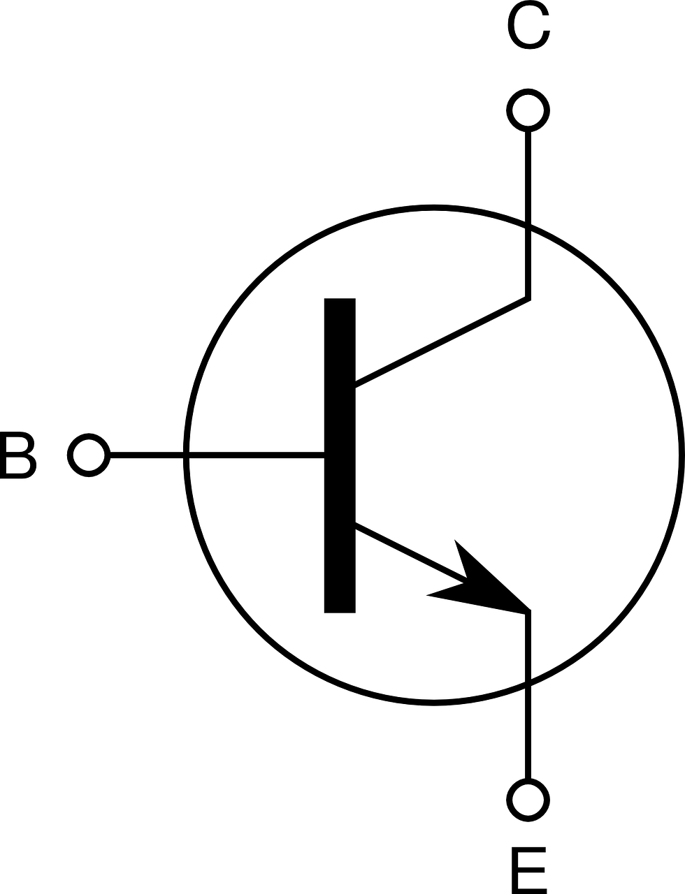 N P N Transistor Symbol PNG