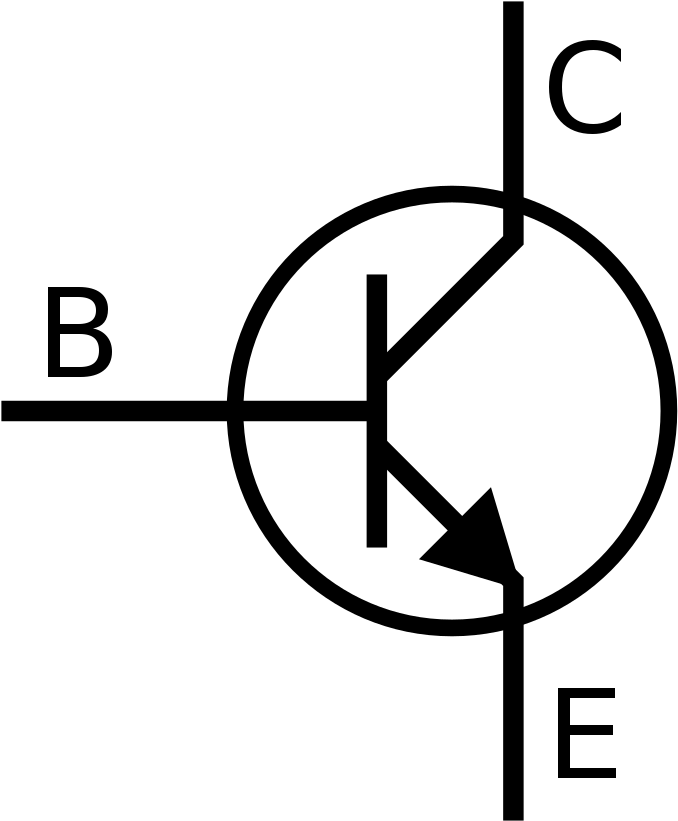 N P N Transistor Symbol PNG