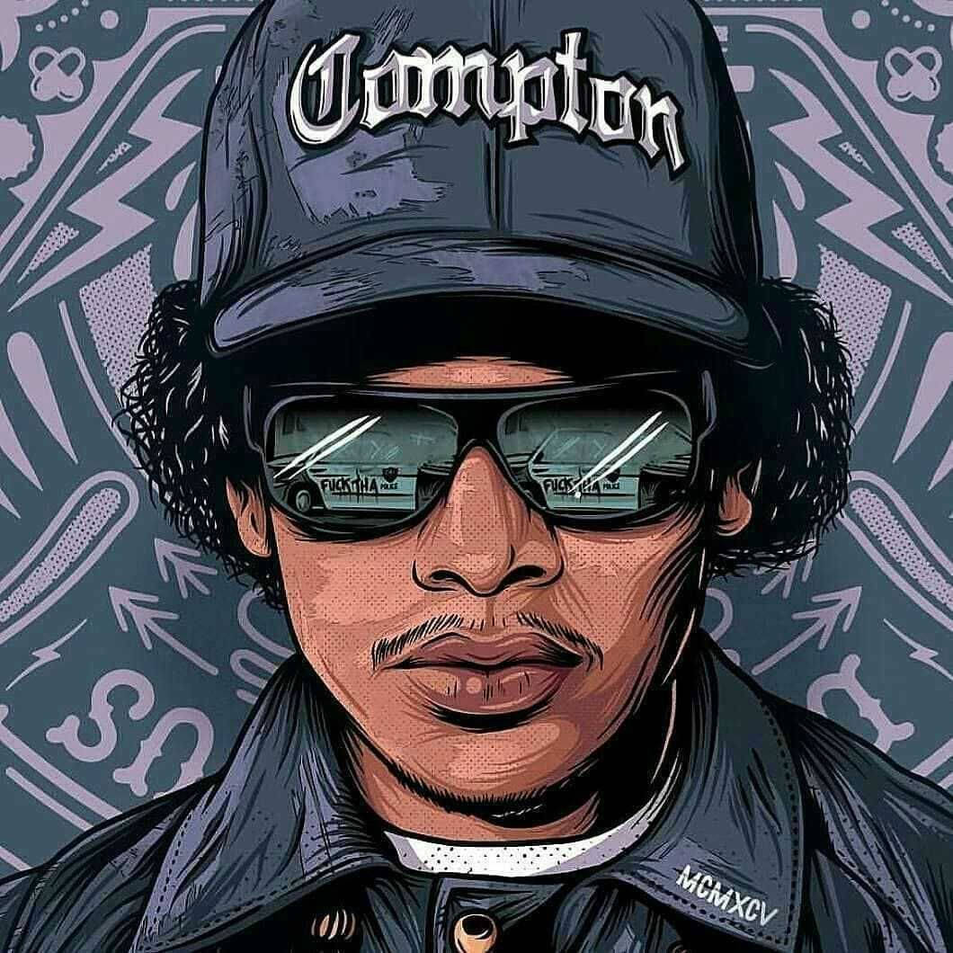 Download . Eazy-e Gangsta Rapper Fan Art Wallpaper 