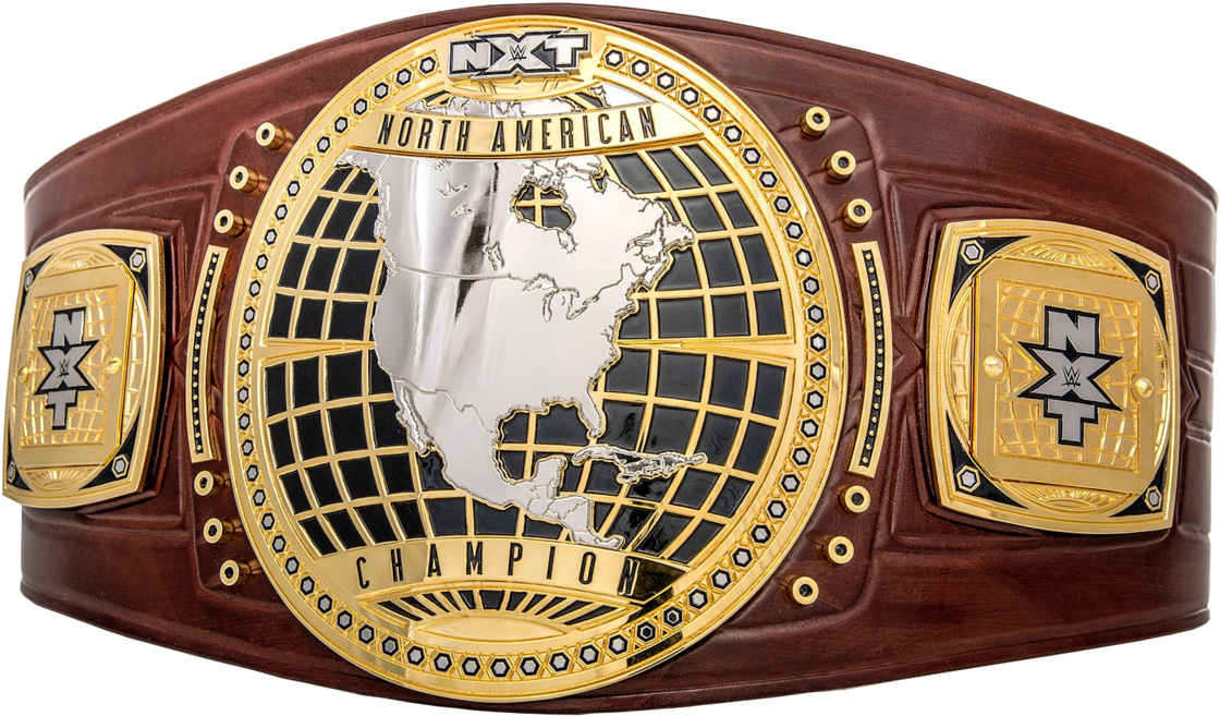 N X T North American Championship Belt PNG