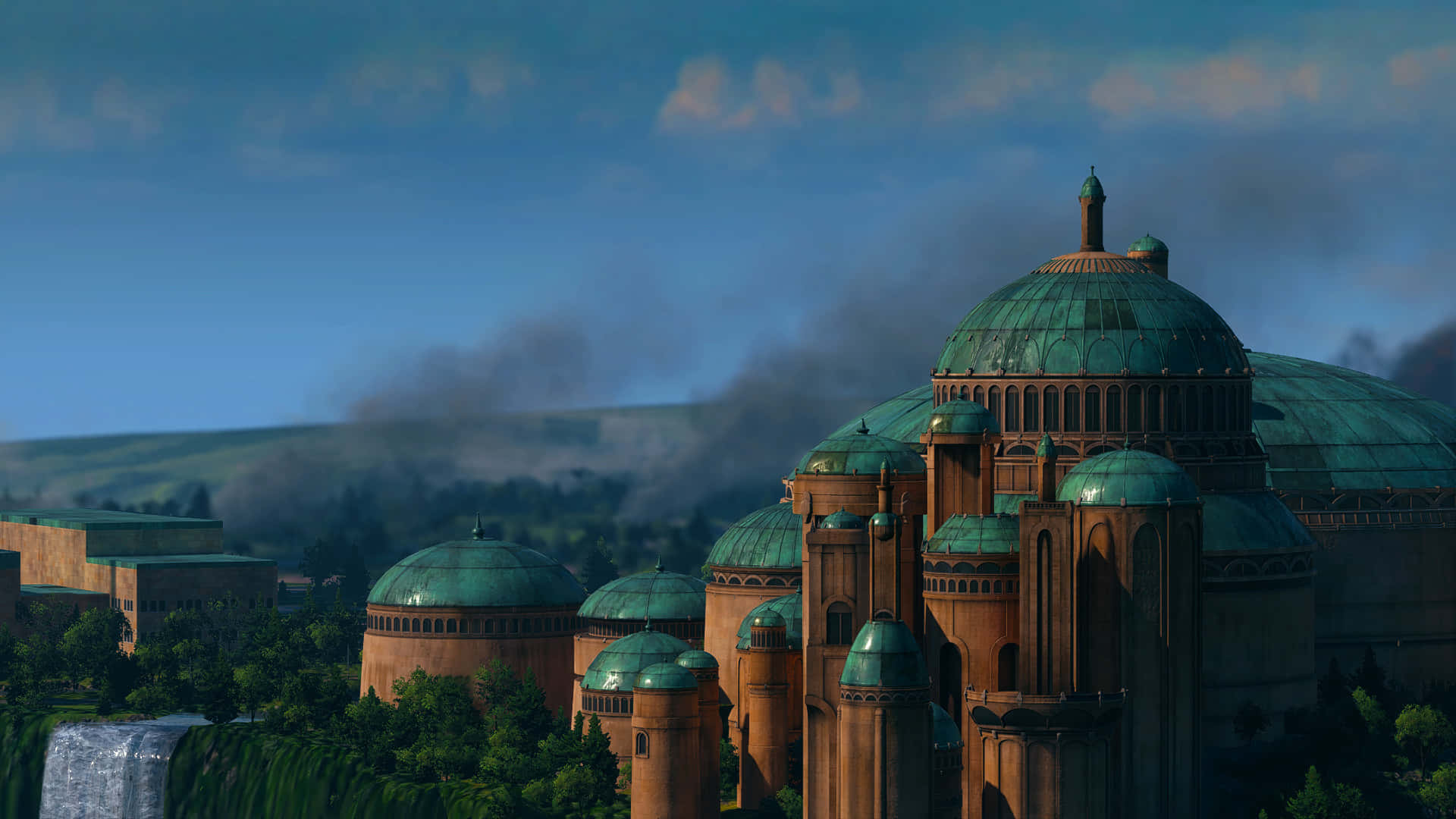 Serene Landscape of Naboo's Lake Country Wallpaper