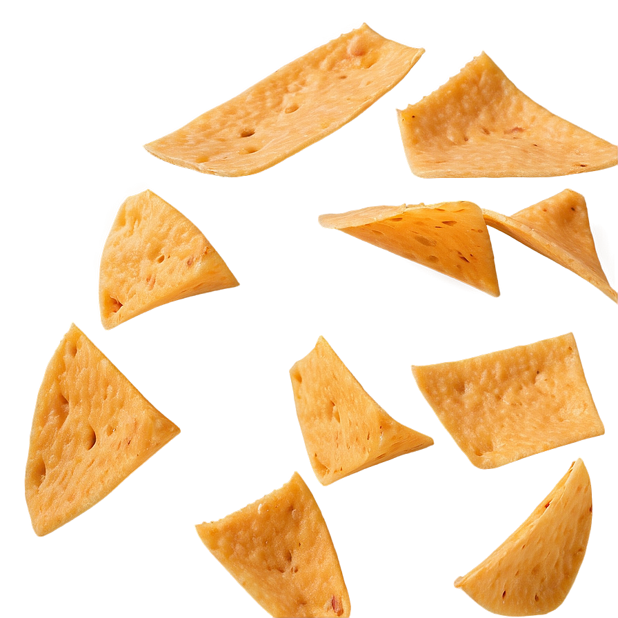 Nacho Cheese Tortilla Chips Png Qsd PNG