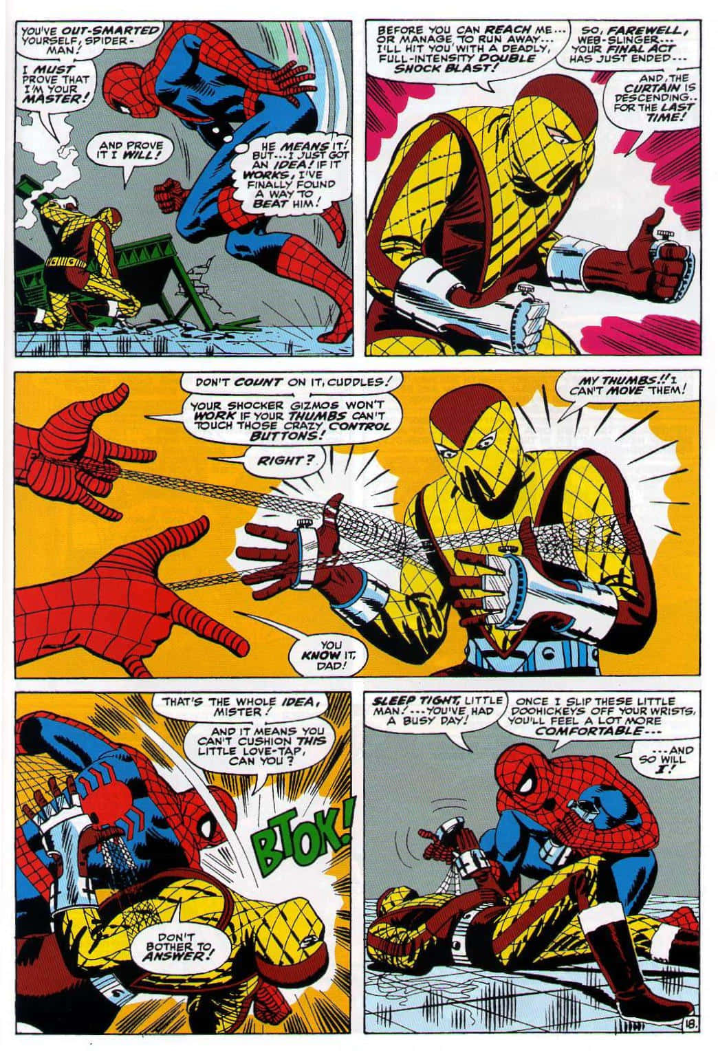 Nærbilde Av Den Livlige Shocker-håndgesten Bakgrunnsbildet