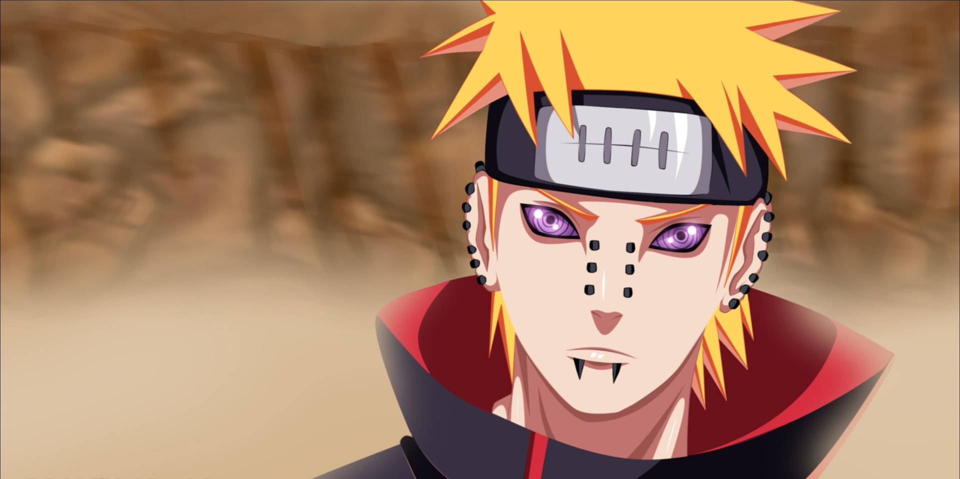 Nagato Naruto Pain Animated Portrait Background