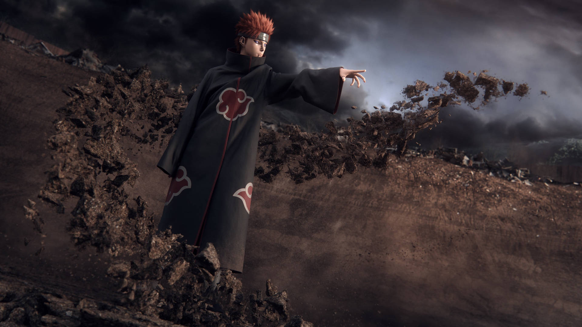 Nagato Naruto Pain In 3d Background