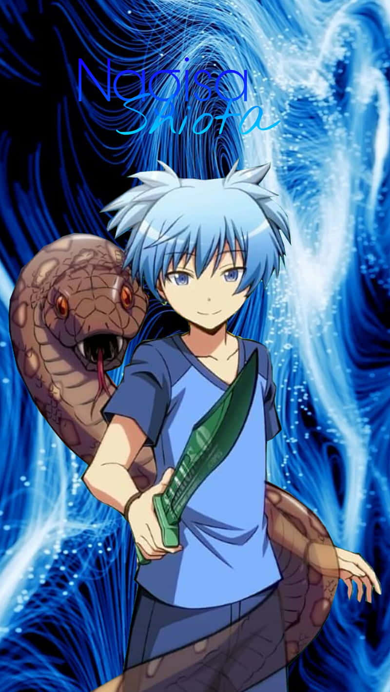 Download Nagisa Shiota In Action - The Revolutionary Student Of Assassination  Classroom Wallpaper | Wallpapers.com