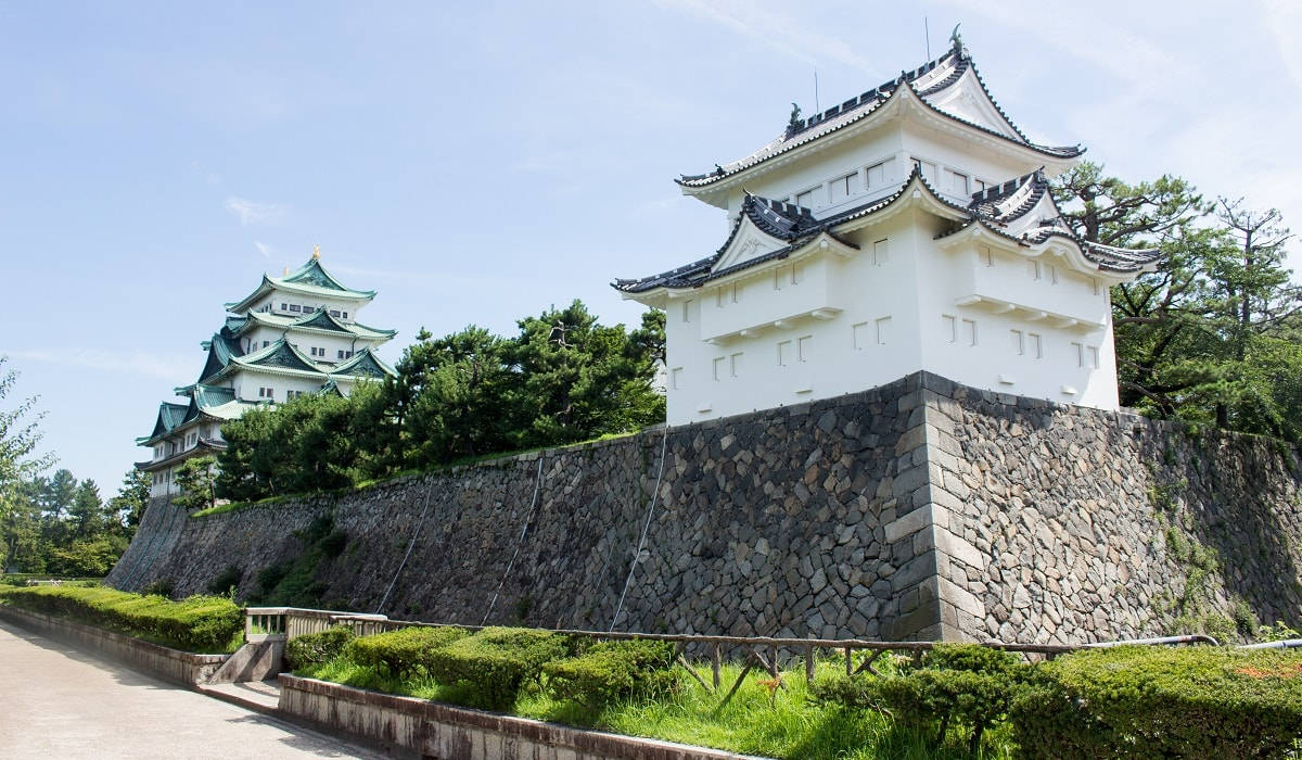 Castello Di Nagoya E La Sua Torretta Sudoccidentale Sfondo